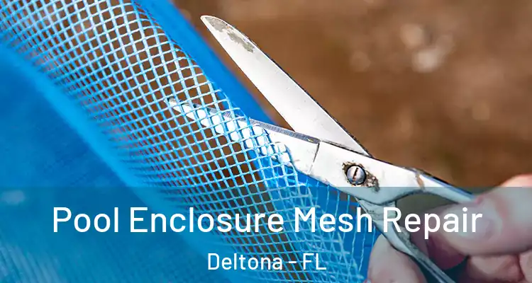 Pool Enclosure Mesh Repair Deltona - FL